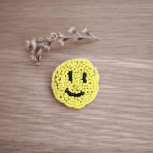 broche smiley