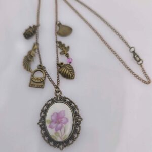 collier rosa bella