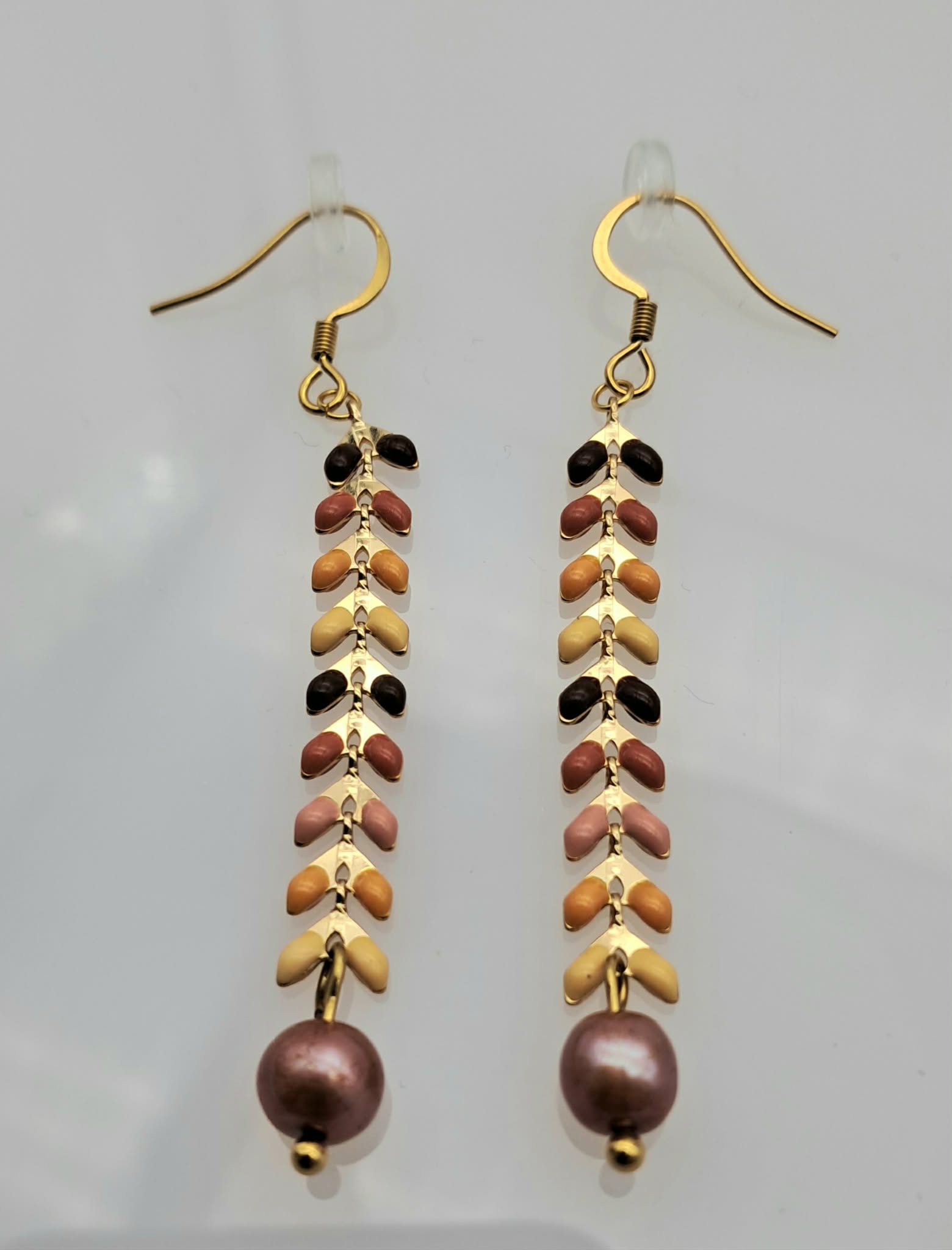 boucles Épi couleur de l'automne boucles Épi couleur de l'automne