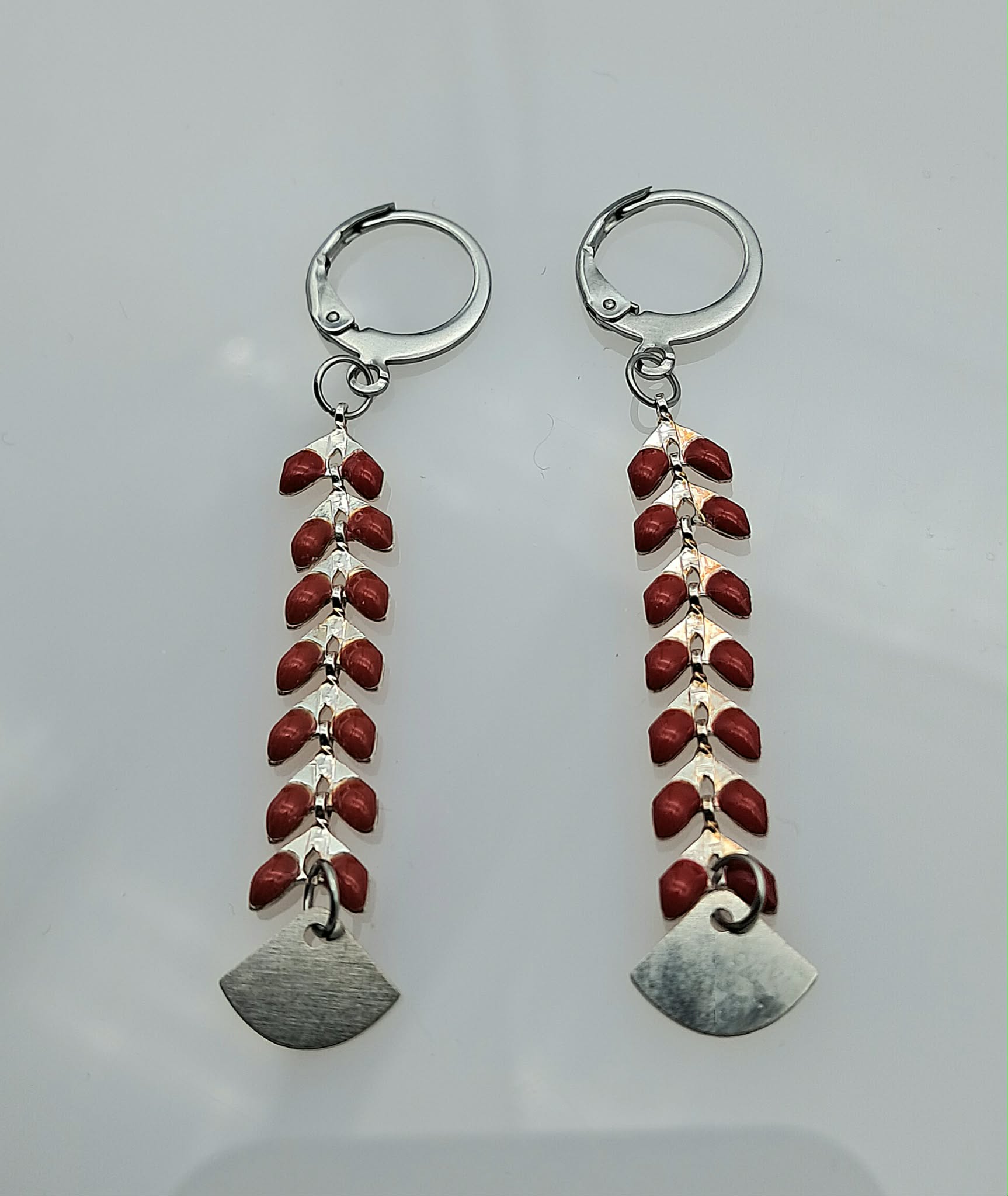 boucles Épi couleur noir et argent (copie) boucles Épi couleur noir et argent (copie)