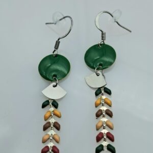 boucles Épi en camaïeu de brun