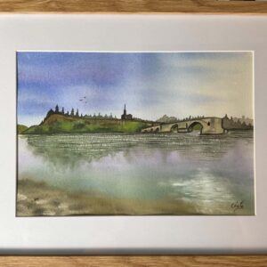 Accueil aquarelle "