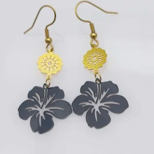 Accueil boucles fleur de tiaré mauve (copie)